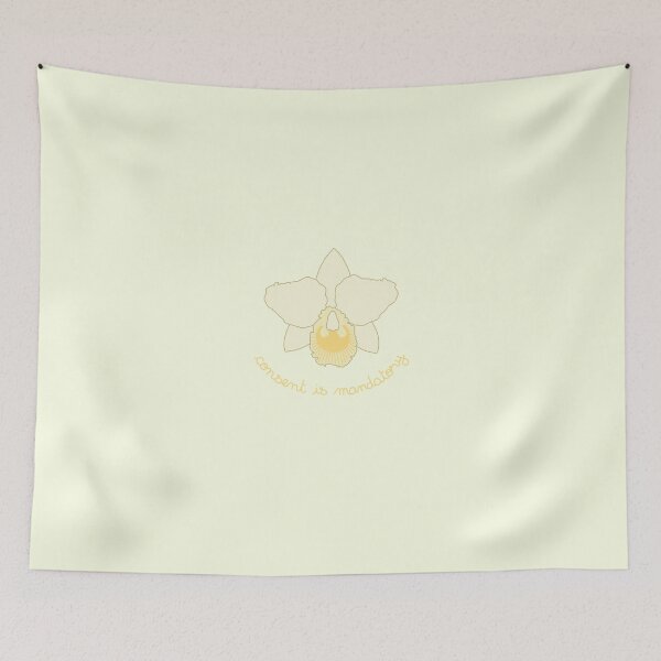 Item preview, Consent is Mandatory - Yellow Orchid designed and sold by cupovti.