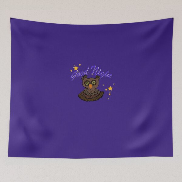 Item preview, Owl says Good Night designed and sold by Anne van Alkemade.