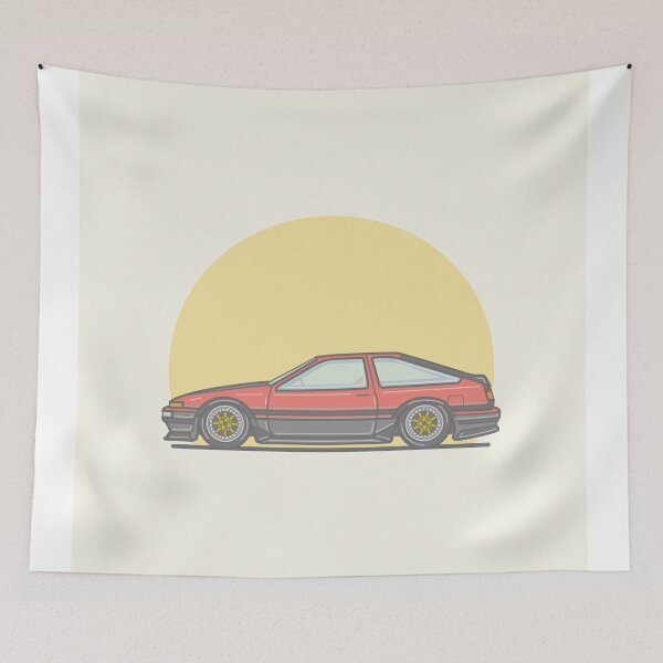 Item preview, Toyota AE86 Vector Illustration designed and sold by undergroundworm.