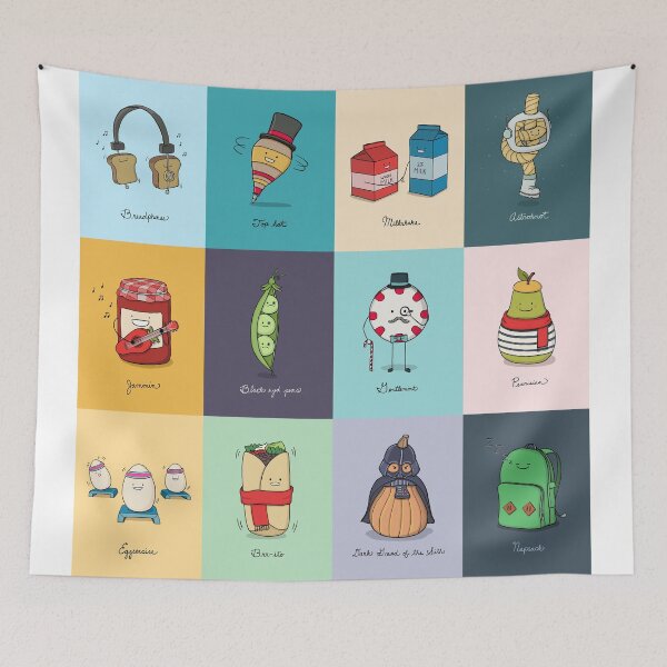 Item preview, Collection of punny doodles designed and sold by Emily Schwartzman.