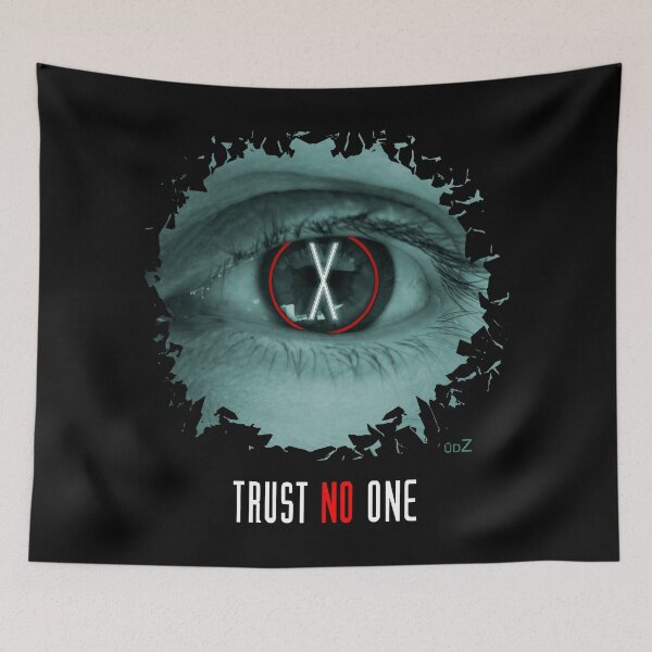 Item preview, X eyes trust no one designed and sold by Udezigns.