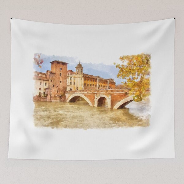 Item preview, Rome: Tiber River Tiber island designed and sold by Giuseppe Cocco.