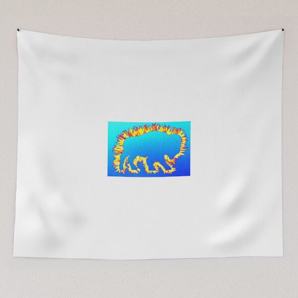 Item preview, Buffalo Splash - Blue designed and sold by Scott Emerling.