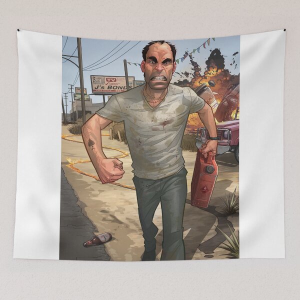 Item preview, Grand theft Auto 5 Trevor Poster designed and sold by Marcuccio.