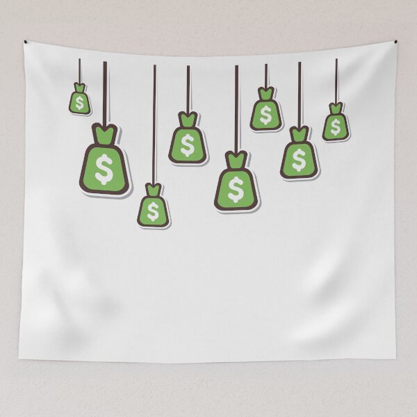 Item preview, dollar currency bag designed and sold by creativeaart.