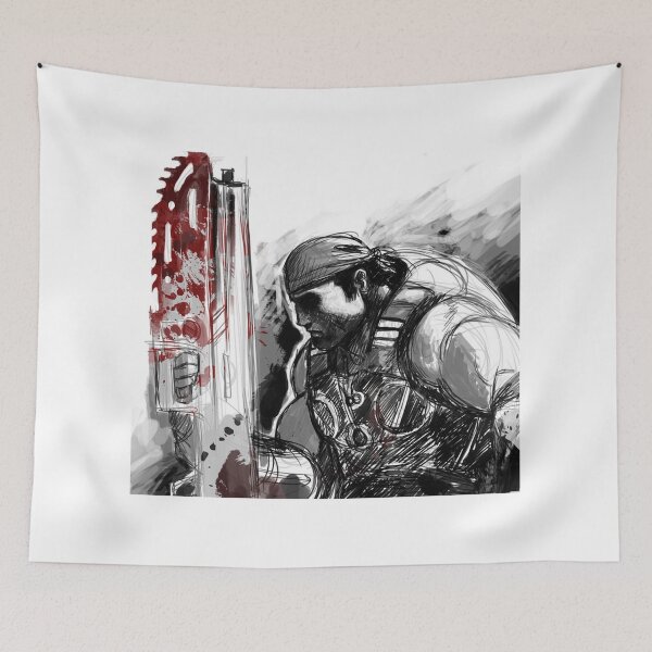Item preview, Gears Of War Poster designed and sold by Marcuccio.