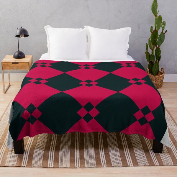 Item preview, Black pink shapes pattern designed and sold by lalylaura.