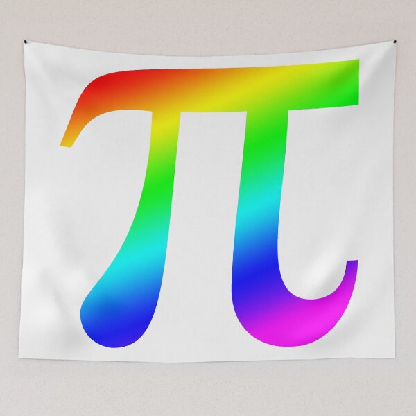 Item preview, Pi (rainbow) designed and sold by PingusTees.