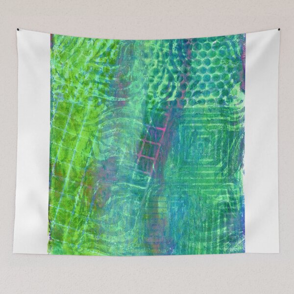 Item preview, Textured Green and Pink designed and sold by Wealie.