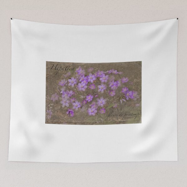 Item preview, Hepatica - les fleurs de printemps designed and sold by Marilyn Cornwell.