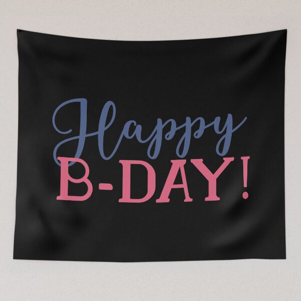 Item preview, Happy Birthday font design designed and sold by KleinJenny.
