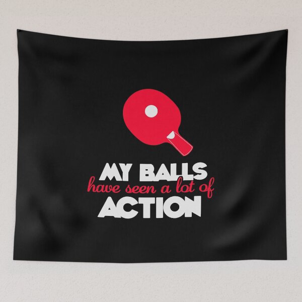 Item preview, My balls have seen a lot of action! designed and sold by nektarinchen.