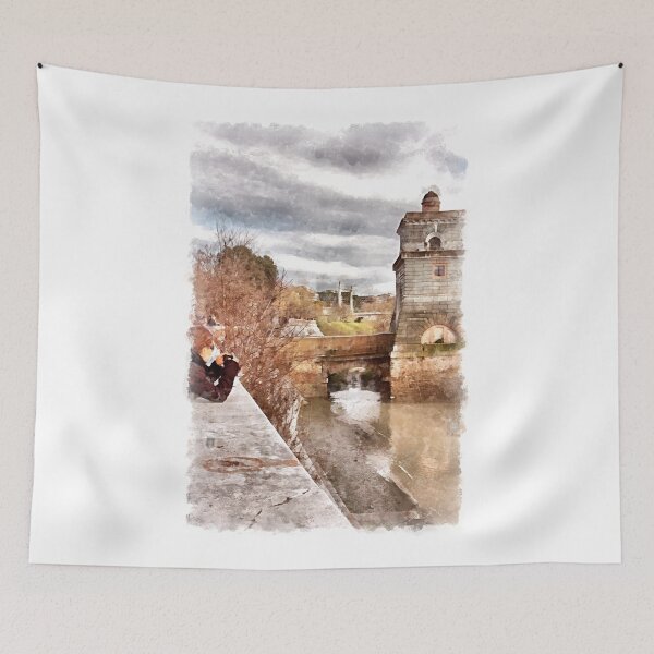 Item preview, Rome: Tiber River bridge designed and sold by Giuseppe Cocco.