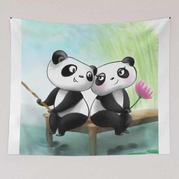Item preview, Panda Lovers designed and sold by tanduksapi.