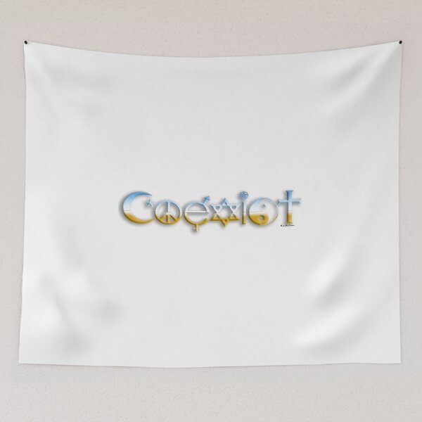 Item preview, COEXEIST Chrome style designed and sold by thatstickerguy.