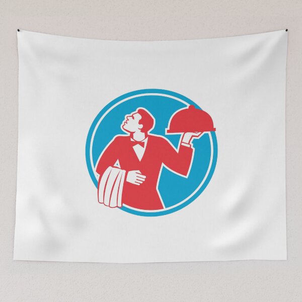 Item preview, Butler Serving Food Platter Circle Retro designed and sold by patrimonio.