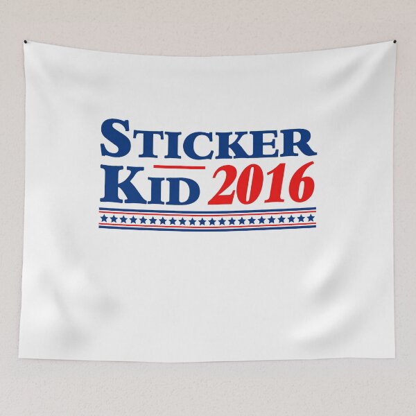 Item preview, Sticker Kid 2016 designed and sold by Yipptee Shirts.
