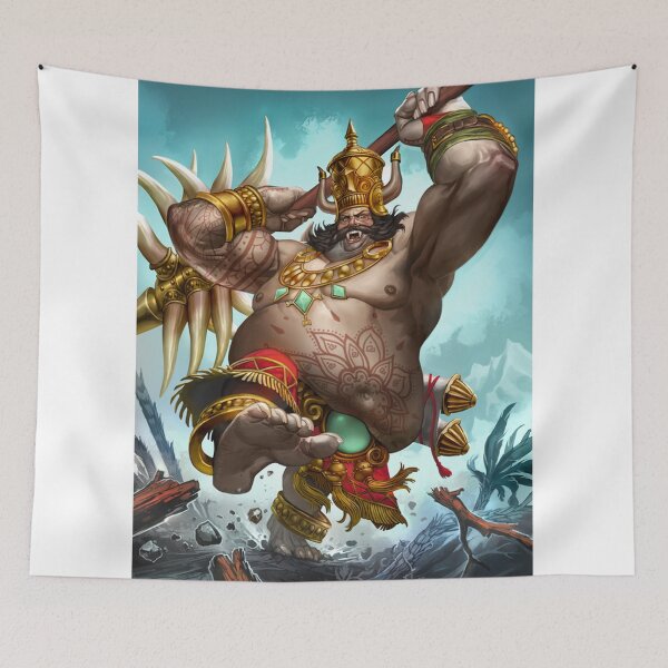 Item preview, Kumbhakarna The Sleeping Giant Smite designed and sold by Marcuccio.