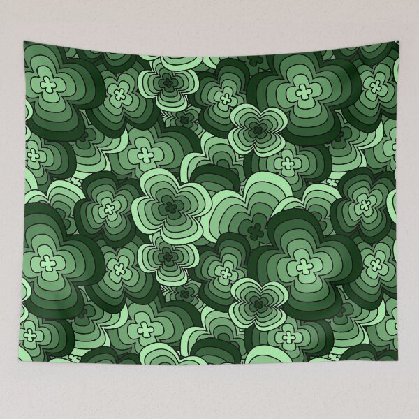 Item preview, Pattern - Four Leaf Clover designed and sold by ongadesign.