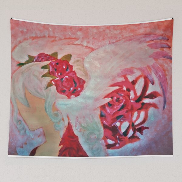 Item preview, Faceless Angel of Roses and Wings designed and sold by NiDe.