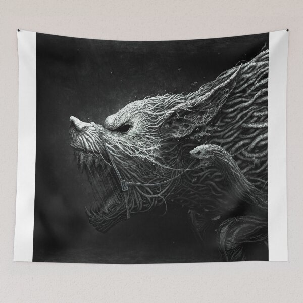 Item preview, Wolf Monster designed and sold by tanduksapi.