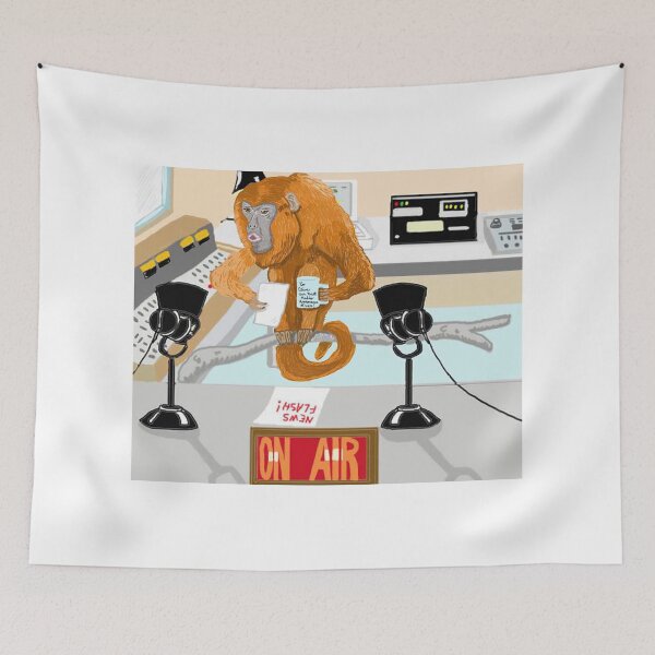 Item preview, The News Announcer designed and sold by pinkyjainpan.
