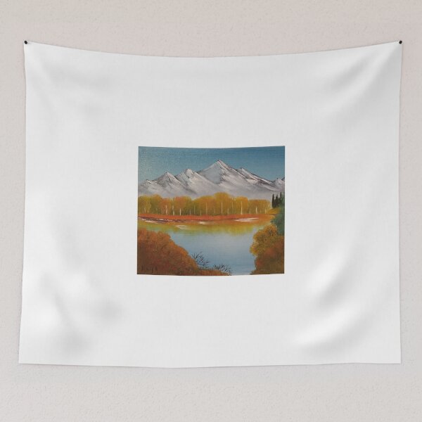 Item preview, Autumn Trees-Oil on canvas-11”H by 14”W designed and sold by ArtbyAnnushka.