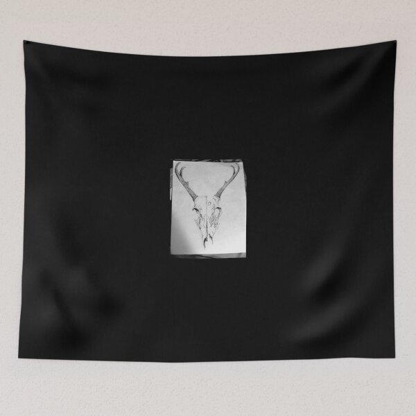 Item preview, deer skull sketch designed and sold by haylrich.