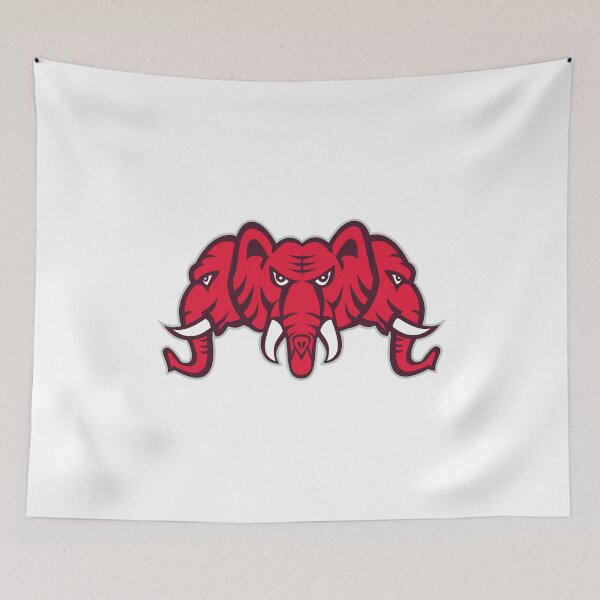 Item preview, Three Headed Elephant Retro designed and sold by patrimonio.