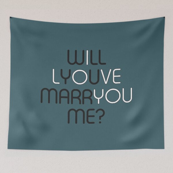 Item preview, Will You Marry Me? designed and sold by toodystark.