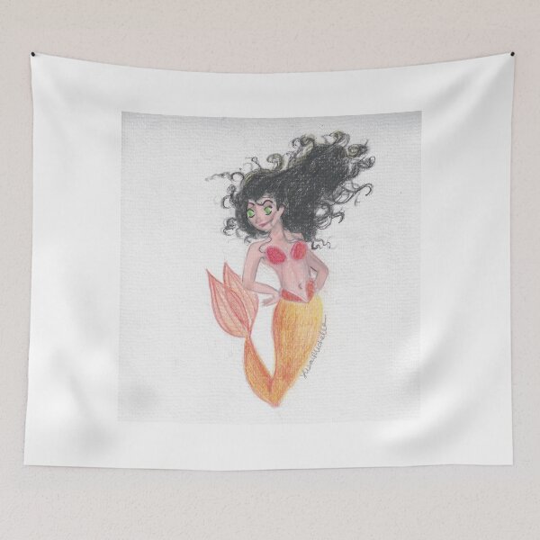 Item preview, Feisty Mermaid designed and sold by LisaMichelleArt.