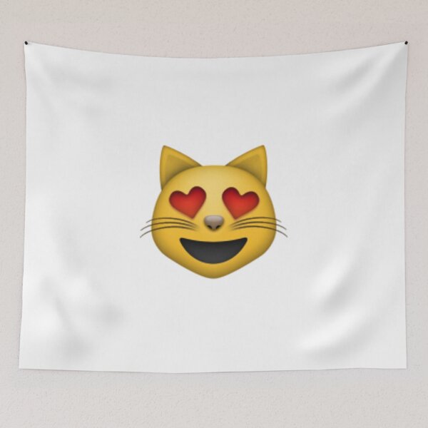 Item preview, Heart Eyes Cat Emoji designed and sold by nojams.