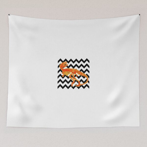 Item preview, Dino Bones Chevron designed and sold by MAMMAJAMMA.