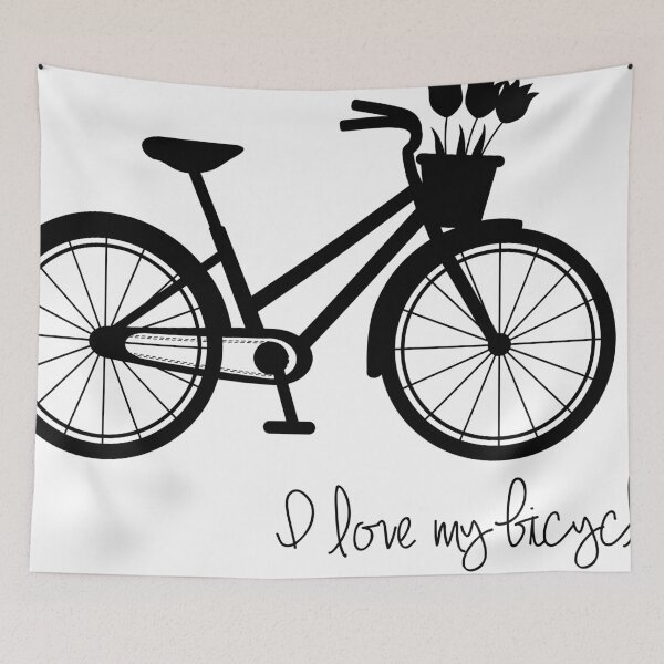 Item preview, BICYCLE - BLACK AND WHITE CLASSIC designed and sold by Easyposters2.