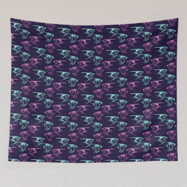Item preview, Angelfish pattern designed and sold by Maja Andreassen.