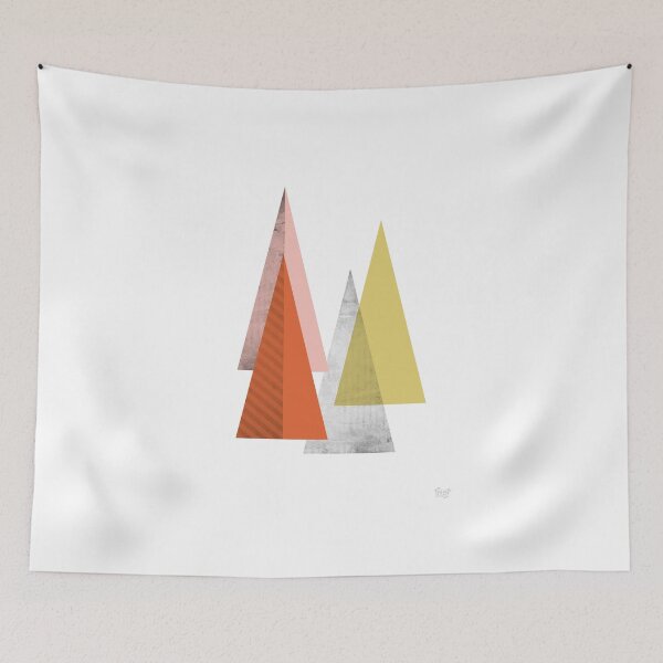 Item preview, GEOMETRIC TRIANGLES - MOUNTAINS designed and sold by Easyposters2.