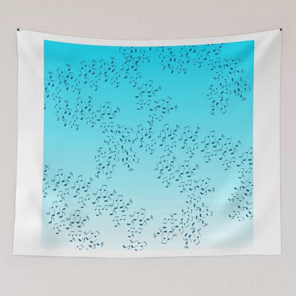 Item preview, Notas musicales dispersas designed and sold by Crayle.