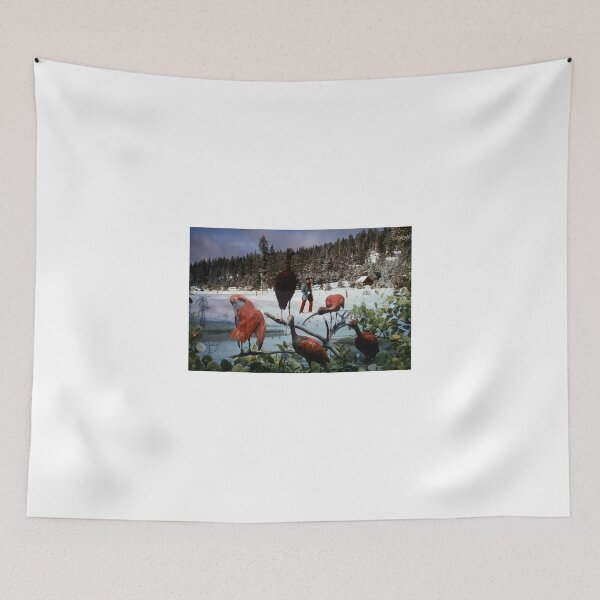 Item preview, 35mm Found Slide Composite - Snow Flamingos designed and sold by peahix.