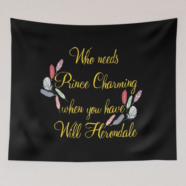 Artikelvorschau, Wer braucht Prinz Charming - Will Herondale entworfen und verkauft von Wuthering Pages Boutique.