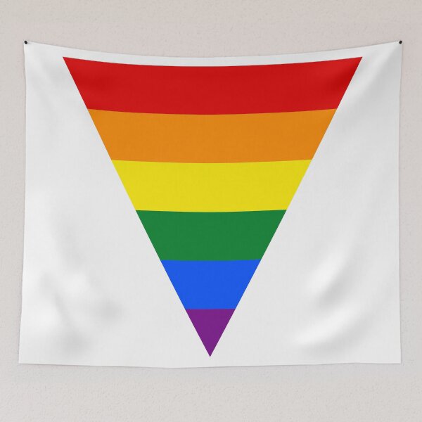 Item preview, LGBT Equality Rainbow Triangle designed and sold by Jacob Sorokin.