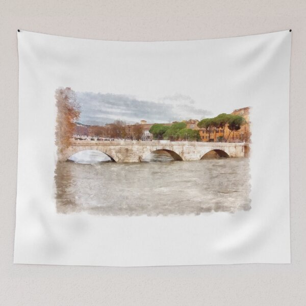Item preview, Rome: Tiber River bridge designed and sold by Giuseppe Cocco.