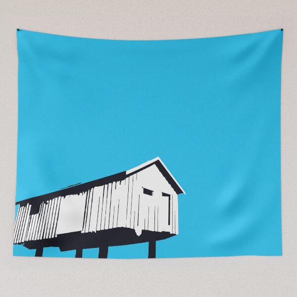 Item preview, Vancouver Harbour shed on stilts designed and sold by daxfullbrook.