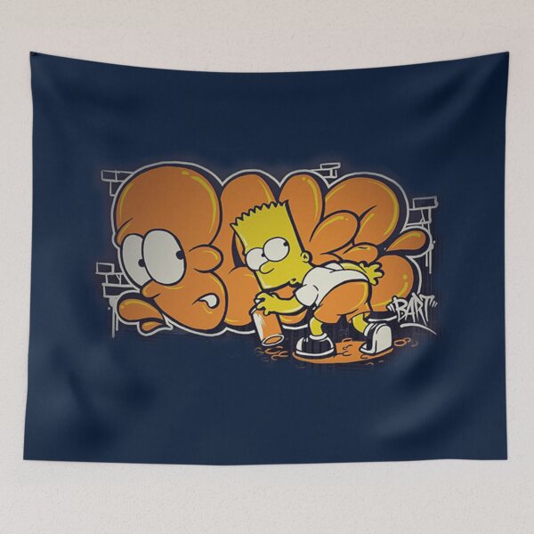 Item preview, sIMPSON GRAFFITY STREETWEAR SWAG BOMBERS designed and sold by bronibiding.
