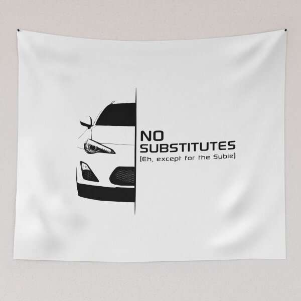 Item preview, No Substitute (eh, except for the Subie) designed and sold by ApexFibers.