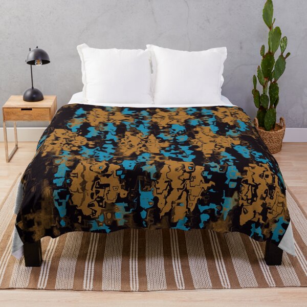 Item preview, Blue brown texture designed and sold by lalylaura.