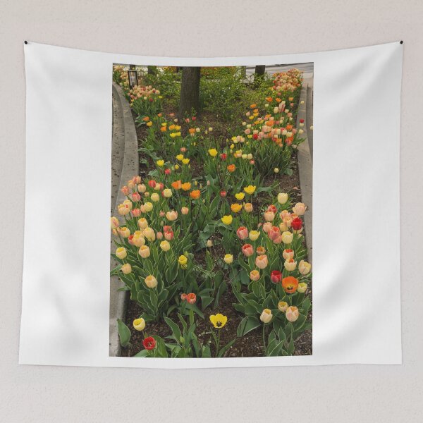 Item preview, The Best Traffic Island in Town - Enjoying the Beauty of Spring designed and sold by Georgia Mizuleva.