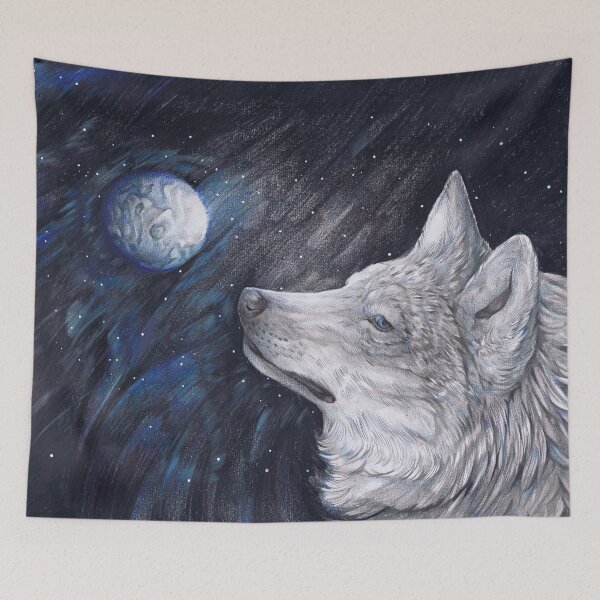 Item preview, Light Side Moon designed and sold by Dawn Paws.