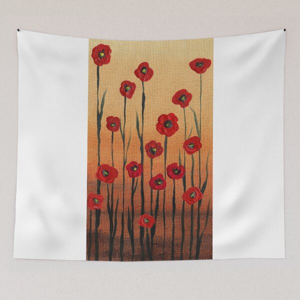 Item preview, Red Poppies Decor by Irina Sztukowski designed and sold by Irina Sztukowski.