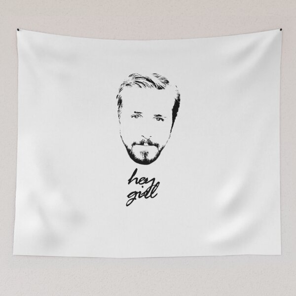 Artikelvorschau, Ryan Gosling Hey Mädchen entworfen und verkauft von carteblantze.