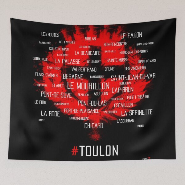 Item preview, Toulon city Around the districts designed and sold by Udezigns.